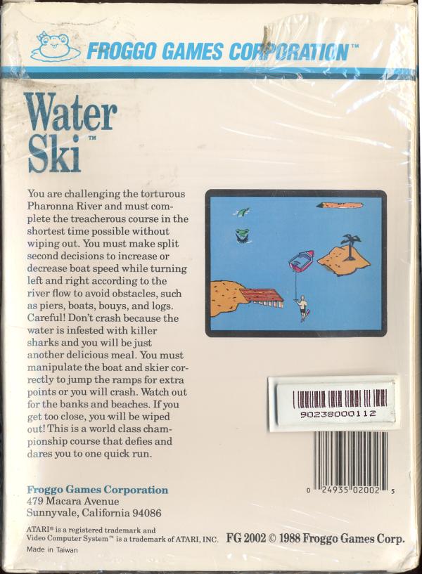 Water Ski Box Scan - Back